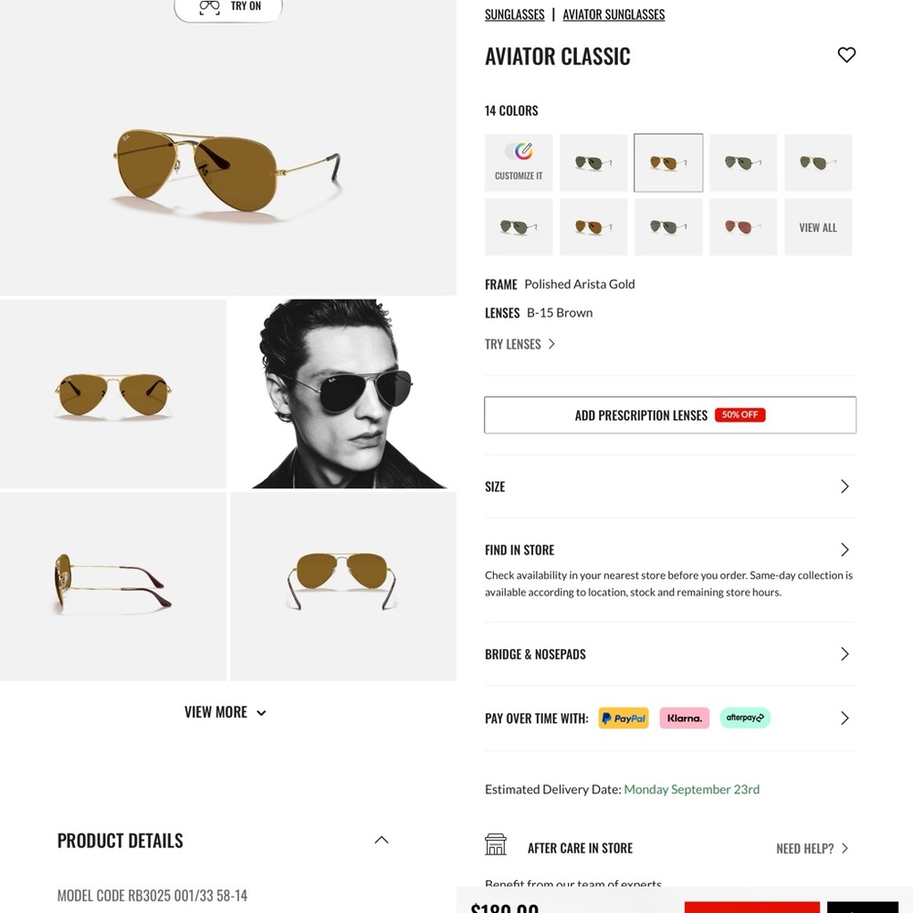 Ray-Ban Sunglasses